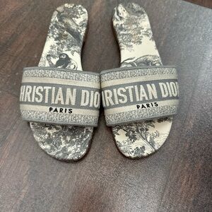 Authentic Christian Dior DWAY slides